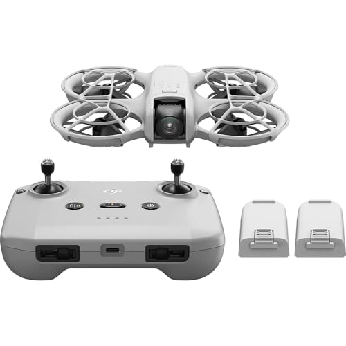 DJI Neo Drone Fly More Combo With 3 Batteries and RC-N3 Remote Bundle with 2 YR CPS Enhanced Protection Pack, Tech Smart USA Drone Essentials Plus Software Bundle, Landing Pad & Backpack - style: Fly More Combo w/ RC-N3 Remote