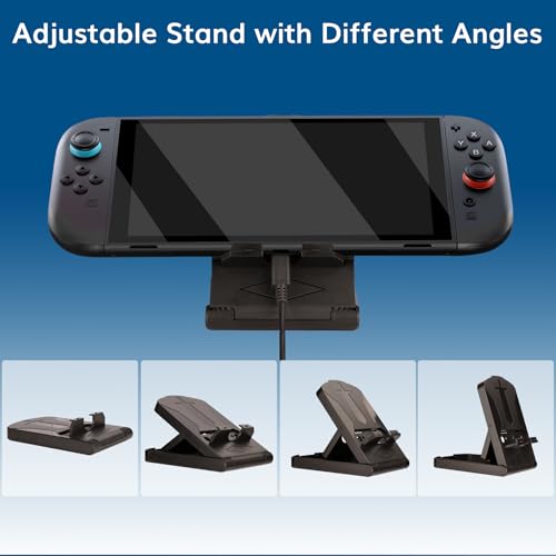 23 in 1 Accessories Family Bundle Game Kit for Nintendo Switch 2 - color: Switch 2 Kit-Orange Blue