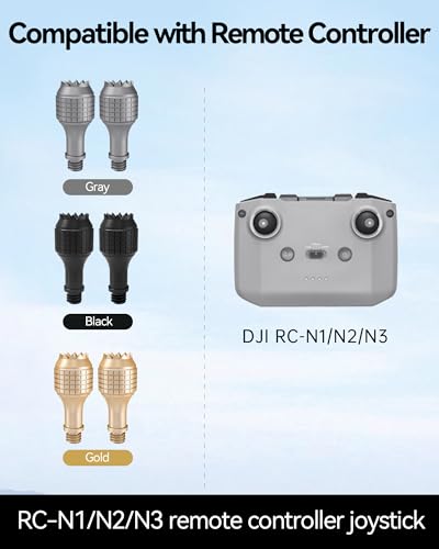 LKTOP 3 Pairs Remote Controller Joystick for DJI RC-N3/N2/N1, Thumb Rocker