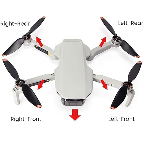 TOZLU Mini 2 Arm Shell Without Motor Repair Parts for DJI Mini 2, Mini SE - style: left Front