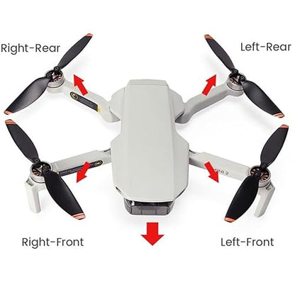 TOZLU Mini 2 Arm Shell Without Motor Repair Parts for DJI Mini 2, Mini SE - style: left Front