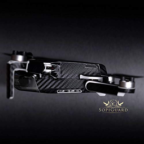 SopiGuard Skin 3M Brushed Black Vinyl Sticker Skin for DJI Mavic Mini