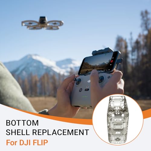 Replacement For Dji Flip Bottom Shell Repair Parts Drone Frame Accessories Flip Body Bottom Shell Attachment (Without Screws)