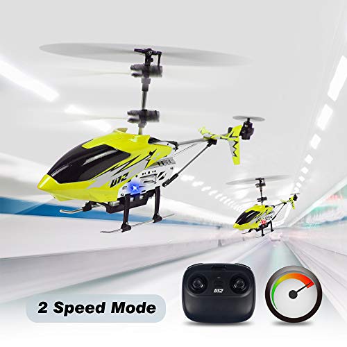 U12 Remote Control Helicopter Mini RC Helicopter with Altitude Hold Yellow - color: Yellow