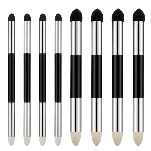Oil Pastel Blending Tools, Dual Tip Drawing Art Oil Pastels Blender (8, Black) - color: 8 PCS