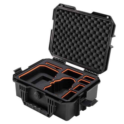 Eylar 13.8" Intact Series Compact Hard Drone Case, Lightweight and Durable Stacker Design with Pre-Cut EVA Foam Insert for DJI 5 Pro Drone & Accessories