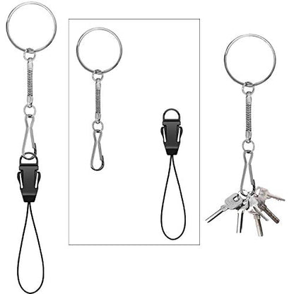 YOUOWO 10Pcs Lanyards Detachable with Plastic Buckle - color: 10 Pack Finger Ring Lanyard