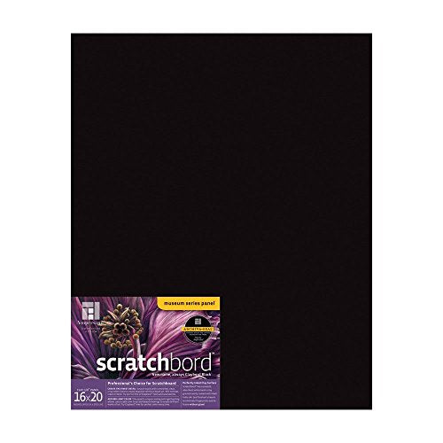 Ampersand Museum Series Scratchbord, 1/8 Inch Depth, 16X20 Inch (CBB16) - size: 16X20