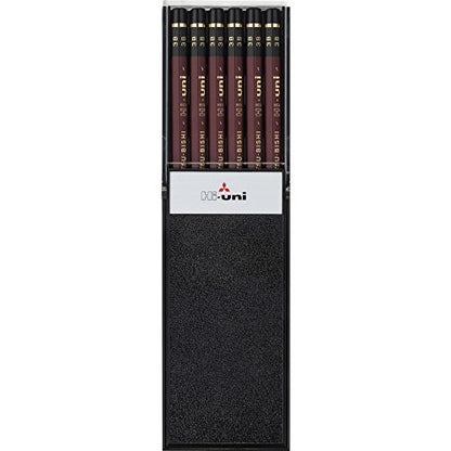 Uni Wooden Pencil, 3B, Box of 12 (HU3B) - style: 3B