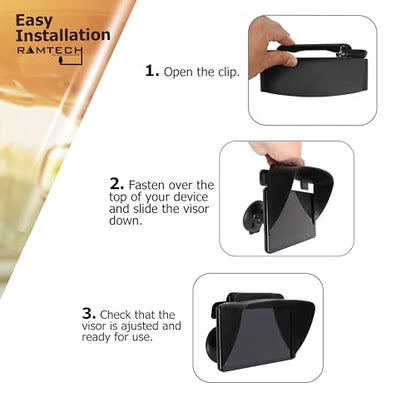 Visor Sunshade for Garmin RV 785 & Traffic | RV GPS Navigator