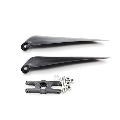 1set Folding Propeller Clip 5MM/6MM Match with KMP Folding Propeller for RC Airplane Racing Drone Fixed-Wing DIY Accessories (1set 5mm 14x8) - style: 1set 5mm 14x8