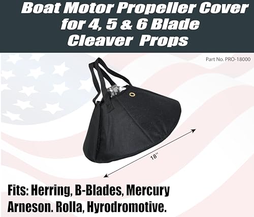 Hardline Products PRO-18000 18" Prop Bag for Herring, Mercury, Cleavers
