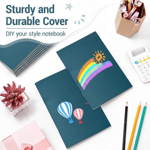 Mimorou 100 Pcs A5 Journals Notebooks Bulk,Dark Green,Lined - color: Dark Green, style: Lined