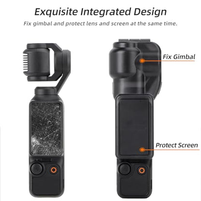 Gimbal Cover Case Camera Lens Protector Cap for DJI Osmo Pocket 3 Handheld Camera Lens Screen Protector Guard Protection for Osmo Pocket 3 Accessories