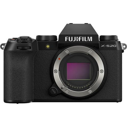 Fujifilm X-S20 Mirrorless Camera Body Bundle with Advanced Accessories | Fuji xs20 - style: Starter