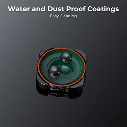 K&F CONCEPT CPL Camera Lens Filter for GoPro Hero 13/12/11/10/9 Black - style: CPL files