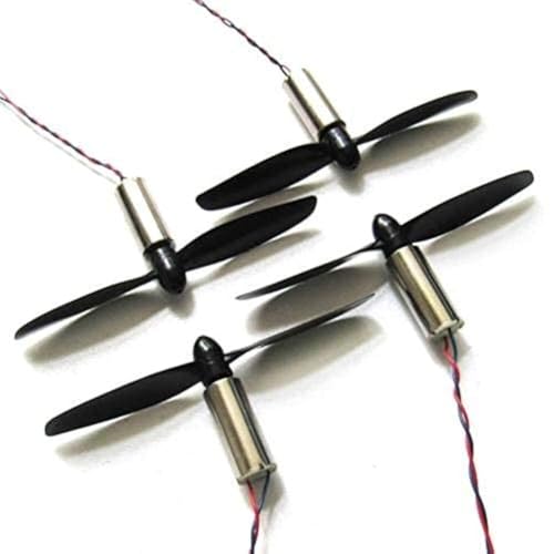 8520 Coreless Brushed Motor Set 53000rpm 8.5x20mm + 75mm CW CCW Propeller