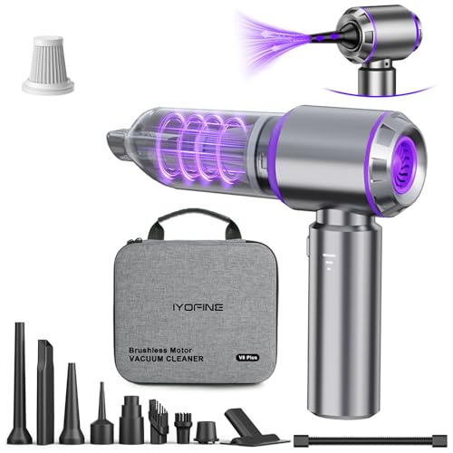 Car Vacuum Cleaner, Cordless Handheld Mini Strong Air Duster Blower