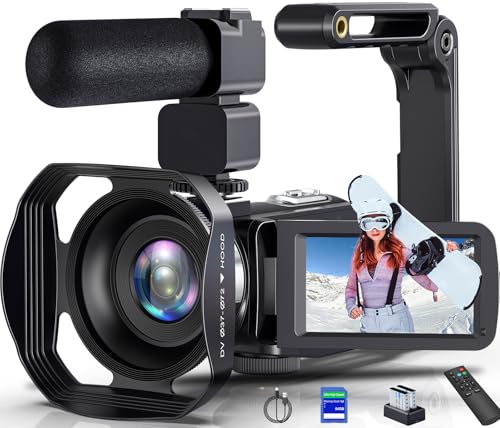 8K 64MP Video Camera Camcorder 18X Zoom WiFi IR Night Vision Camcorders