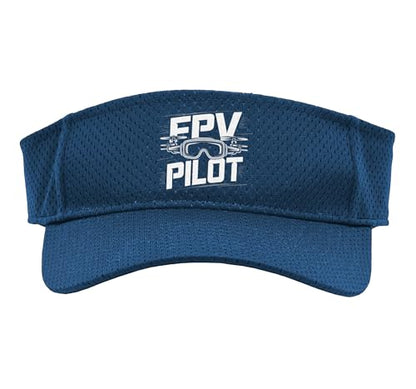 FPV Drone FPV Pilot Racing Freestyle Quad Rotor Sport Sun Visor - color: Navy Blue