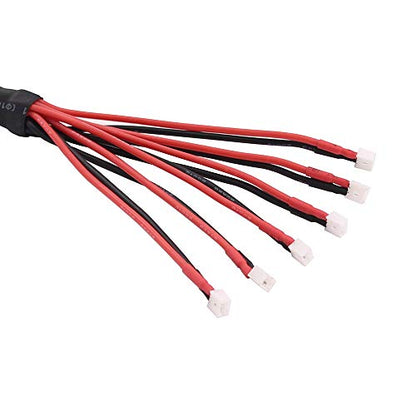 1pc 6X Pico to 4mm Banana Parallel Battery Charging Cable 25cm