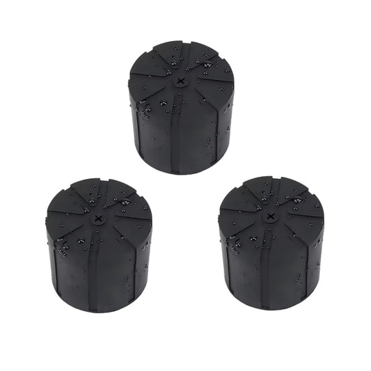 60–120mm Universal Camera Lens Cap Cover - Fits 99% DSLR Lenses, Element Proof, Lifetime Coverage（TH-002 3pcs - size: TH-002 3pcs