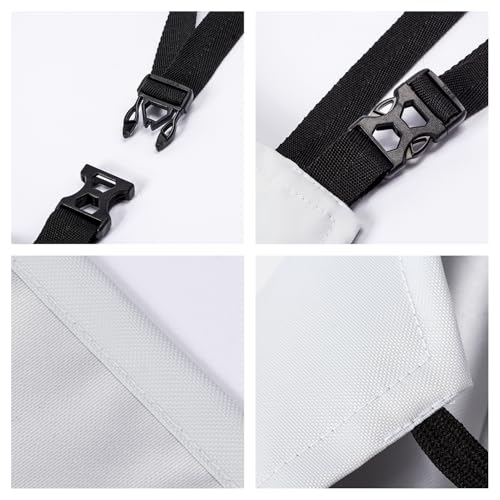Giwawa Unisex Adult Apron Waterproof Stain Resistant Kitchen Cooking Apron with 2 Pockets for BBQ Grill Painting - color: Chicken