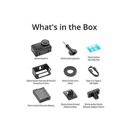 DJI Osmo Action 4 Standard Combo, Waterproof Action Camera Vlogging Camera - style: Standard Combo