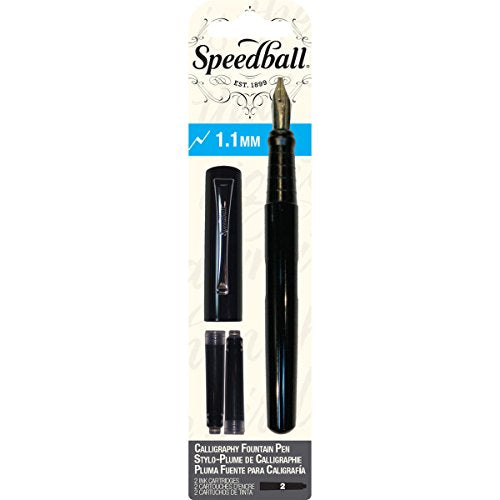 Speedball Art Products 002900 Calligraphy Fountain Pen 1.1mm - style: 1.1mm