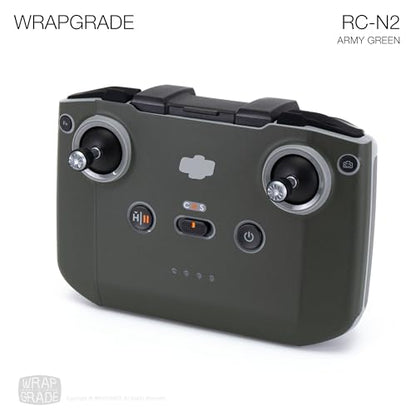 WRAPGRADE Skin Stickers Compatible with DJI RC-N2 (Army Green) - color: ARMY GREEN