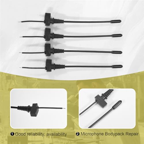 Replacement Antenna for Sennheiser EW100G2/100G3 Wireless Microphone/IEM Bodypack Transmitter Receiver,Frequency Covered 450-970MHz