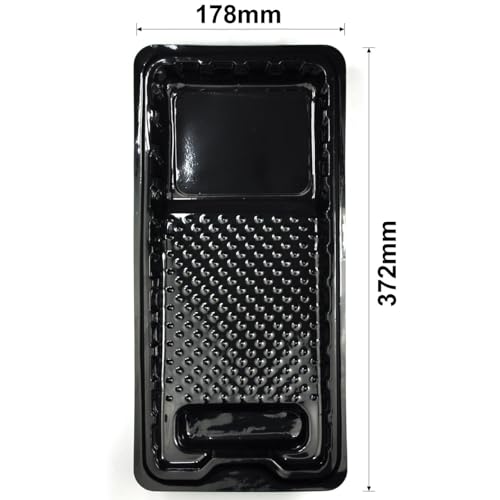 Great Andrew 4 Inch Paint Tray Liner, 12 Pcs Disposable Plastic Paint Tray - size: 12 Pack, 4 Inch