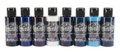 Createx Colros Kent Lind Wicked Colors Cool Set, 2 oz. (W114-00) - style: Wicked Colors Cool Set
