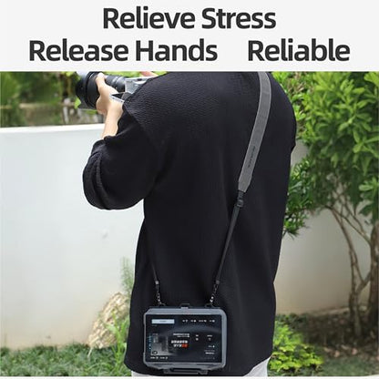 GetZget® Neck Strap Lanyard Compatible with DJI Mavic 4 Rc Pro 2 Remote Control Adjustable Strap Accessories
