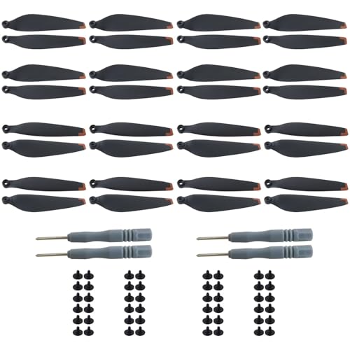 Updated 32x Propellers for D JJI Mini 4 Pro & Mini 3 Pro, Replacement Low-Noise and Quick-Release Blades Props Wings for Mini 4 Pro Mini 3 Pro Drone Accessories - NOT for Mini 3