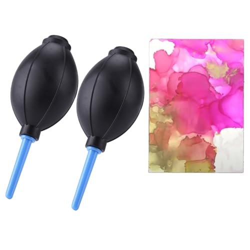 BAOFALI 1Pack Ink Air Blower for Card Making Dispersing Inks Powerful Blowing Dust Removal Ash Removal Gas Blowing Hand Held Cleaning Tools for Sensor Computer Keyboard Camera Mobile Phone Cleaning