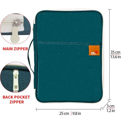 mygreen Universal Travel Gear Organizer/Electronics Accessories Bag/Document File Bag - color: Dark Green
