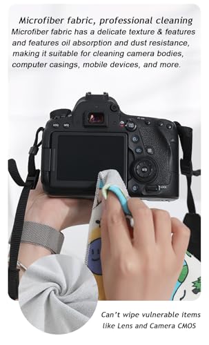 Camera Protective Wrap Lens Cloth, Magic Camera Lens Protector, Anti-scratch Lens Wrap, Big Size Self-Adhesive Magic Cloth, Protective Lens Pouch for DSLR Camera, Phone, Accessorie (Camera, 21''x21'') - style: Camera