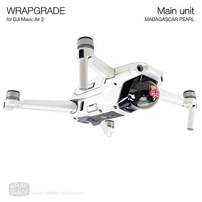 Wrapgrade Main Unit Skin Compatible with DJI Mavic Air 2 (Madagascar Pearl) - color: MADAGASCAR PEARL