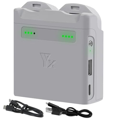 Parallel Two-Way Charger with Storage Charge for DJI Neo Battery,45W Rapid Charging Hub,Charge Two Batteries Drone Accessories