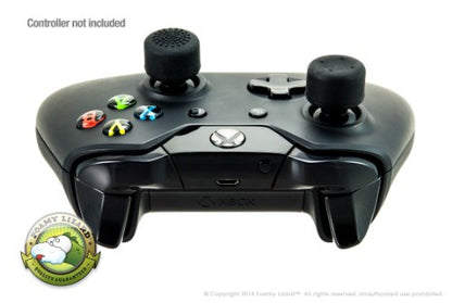 Foamy Lizard AceShot Raised Thumb Grips for Xbox One & Steamdeck, Black - color: Black