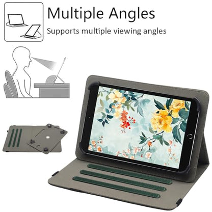 Universal 10 10.1 11 Inch Android Tablet Case Cover for 9.6-11 Inch Tablet - color: Blackish Green