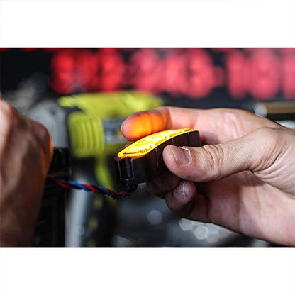 Feniex T3 Surface Mount | Amber | Compact, 14 Flash Patterns | 3 LEDs, Super Bright 3 Watt LEDs, SAE Class 1 | Emergency Warning Lights - color: Amber