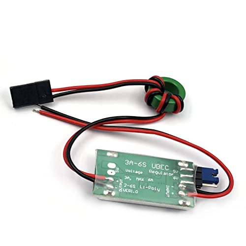 FainWan RC Products 3amp - 6.0-25.2v Input / 5v/6v Adjustable Output BEC - size: 51Mm X 15Mm X 8.5Mm