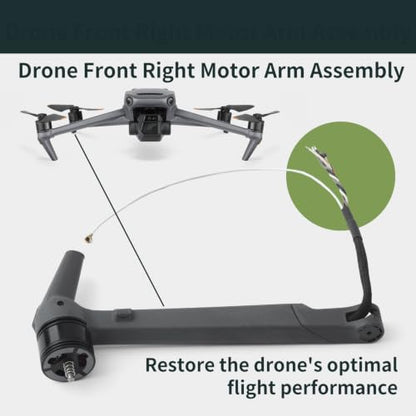 Front Right Drone Motor Arm Assembly Compatible with DJI Mavic 3 Series Robotic Arm Replacement for DJI Mavic 3 Cine/Classic Drone Spare Parts - color: Mavic3 Front Right Drone Motor Army