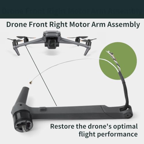Front Right Drone Motor Arm Assembly Compatible with DJI Mavic 3 Series Robotic Arm Replacement for DJI Mavic 3 Cine/Classic Drone Spare Parts - color: Mavic3 Front Right Drone Motor Army