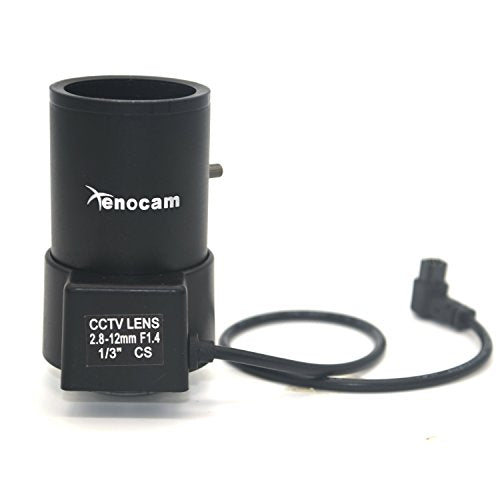 2.8-12mm 1/3" Auto-iris Varifocal Lens Cs-Mount Dc Drive for CCTV Security Camera 1/3 Inch F1.4 - color: Auto-iris 2.8-12mm