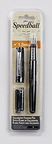 Speedball Art Products 002901 Calligraphy Fountain Pen 1.5mm - style: 1.5mm