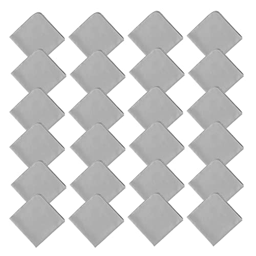 SPUDZ 24 Pack Micro Fiber Cleaning Cloths | Large 6" x 6" Inches Cloths | - size: 24 Pack