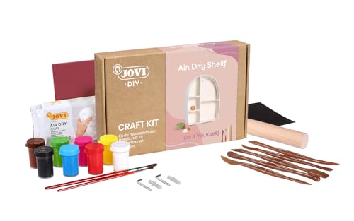 Jovi - DIY Air Dry Kit - Shelf Gift Pottery Kit for Adults - color: Shelf